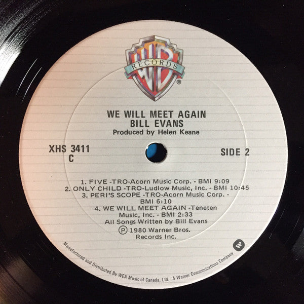 Bill Evans – We Will Meet Again - 1980
