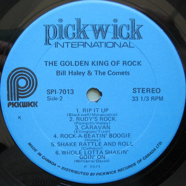 Bill Haley & The Comets – The Golden King Of Rock VinylPursuit.com