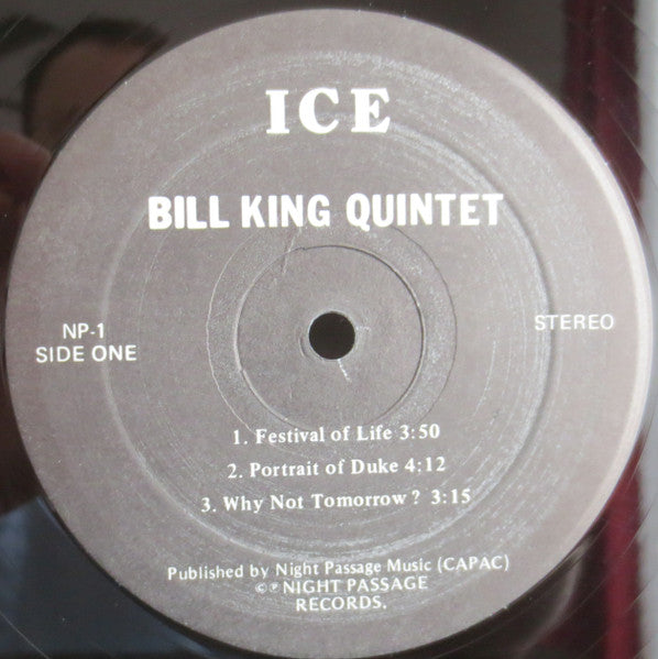 Bill King Quintet – Ice