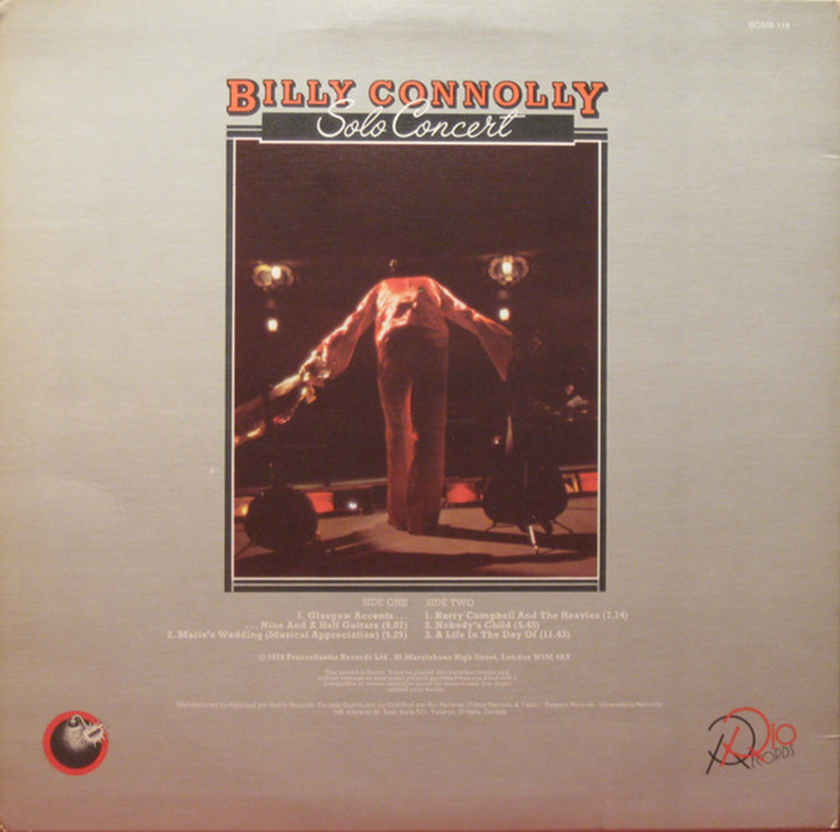 Billy Connolly – Solo Concert - Volume One