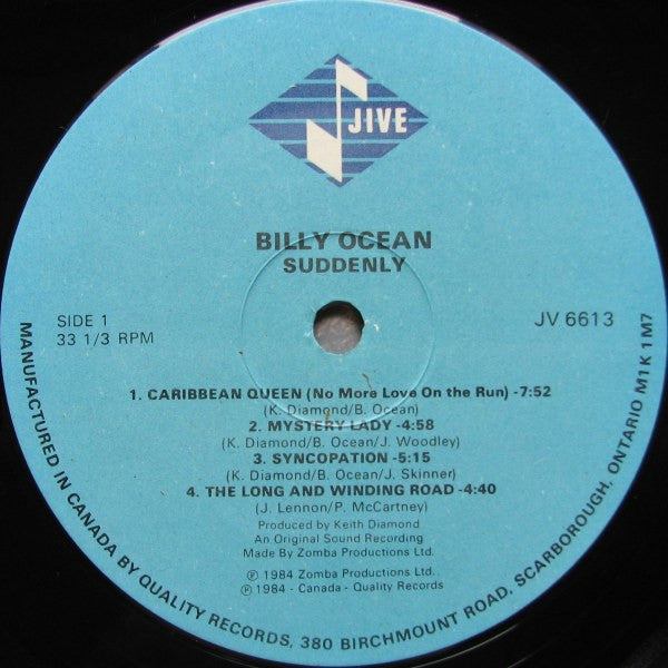 Billy Ocean – Suddenly