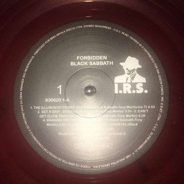 Black Sabbath - Forbidden - LP Record Vinyl