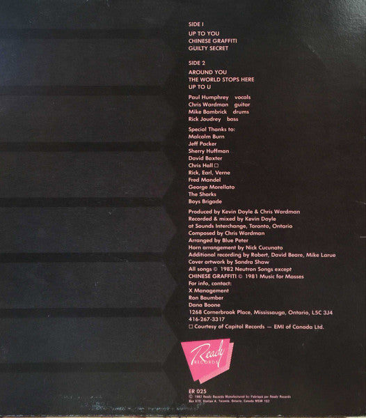 Blue Peter – Up To You - 1982 Original - Vinyl Pursuit Inc