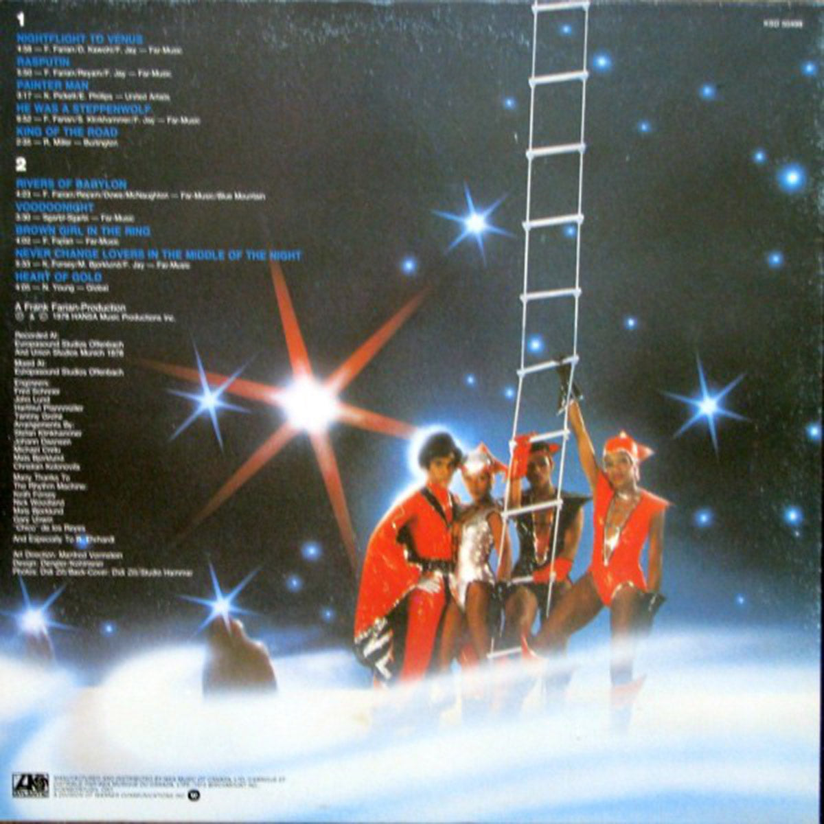 Boney M. ‎– Nightflight To Venus - 1978