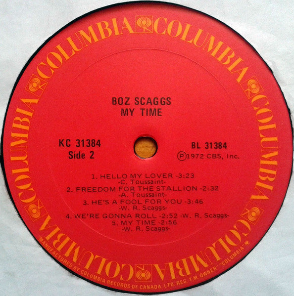 Boz Scaggs – My Time