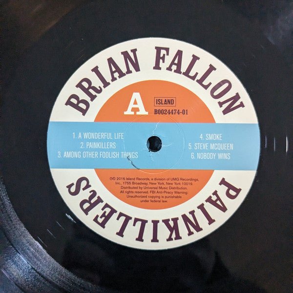 Brian Fallon – Painkillers - Sealed! - Vinyl Pursuit Inc