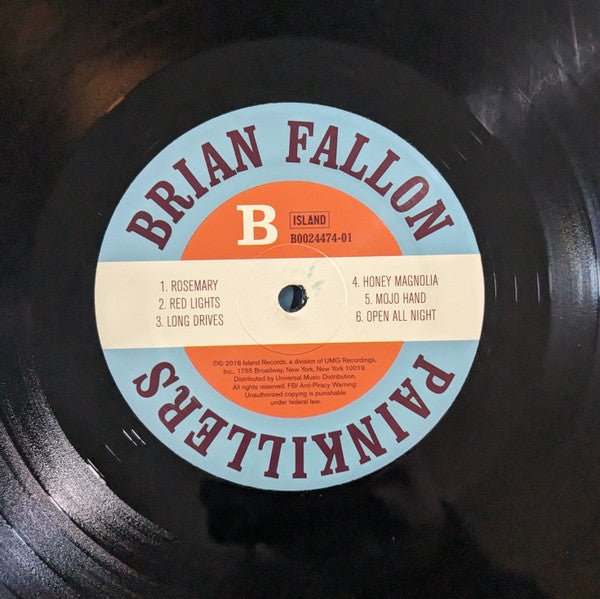 Brian Fallon – Painkillers - Sealed! - Vinyl Pursuit Inc