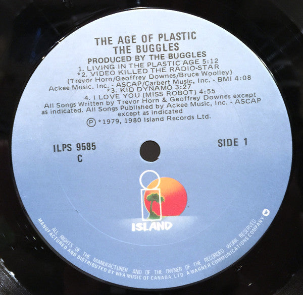 Buggles – The Age Of Plastic - 1980 Original!