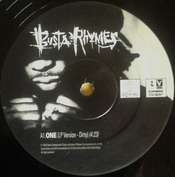 Busta Rhymes Featuring Erykah Badu – One - Europe 1998 Original Pressing Vinyl Pursuit Inc