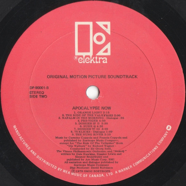 Apocalypse Now - Original Motion Picture Soundtrack - 1979 Original