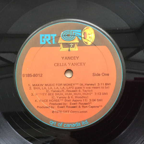 Celia Yancey – Yancey - 1976 Pressing