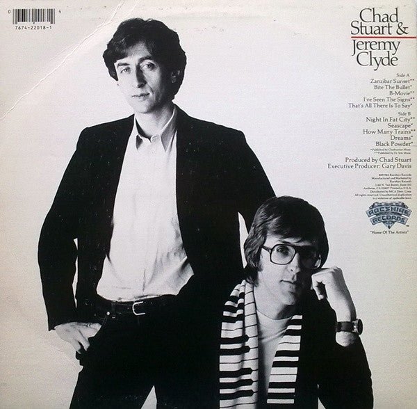Chad & Jeremy – Chad Stuart & Jeremy Clyde - 1983 US Original, Bargain! - Vinyl Pursuit Inc