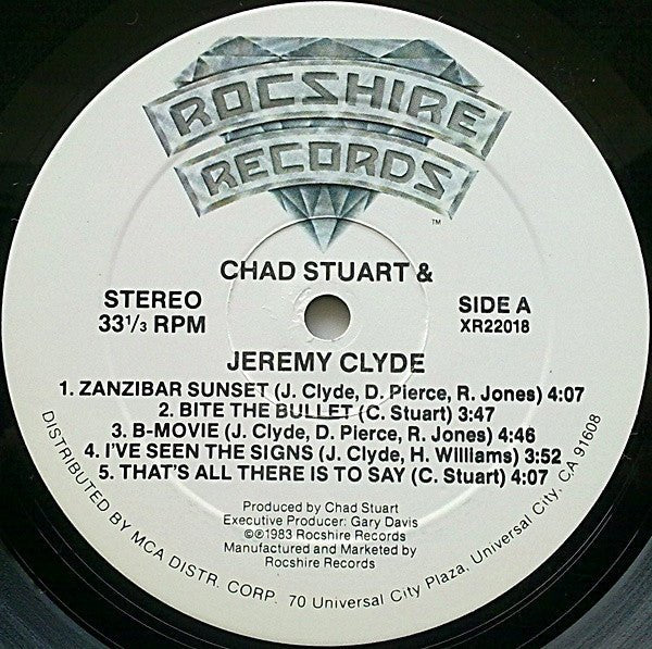 Chad & Jeremy – Chad Stuart & Jeremy Clyde - 1983 US Original, Bargain! - Vinyl Pursuit Inc