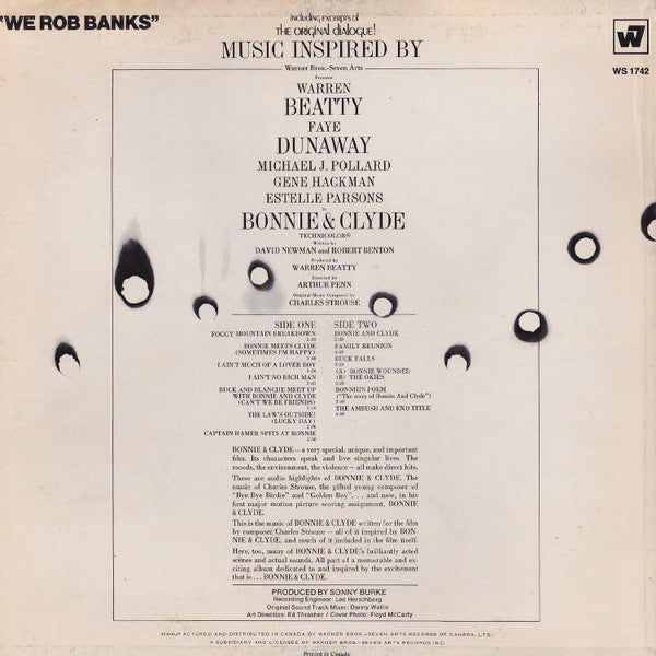 Bonnie And Clyde - The Original Motion Picture Score)- 1968 Original in Shrinkwrap!