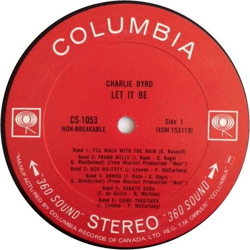 Charlie Byrd – Let It Be