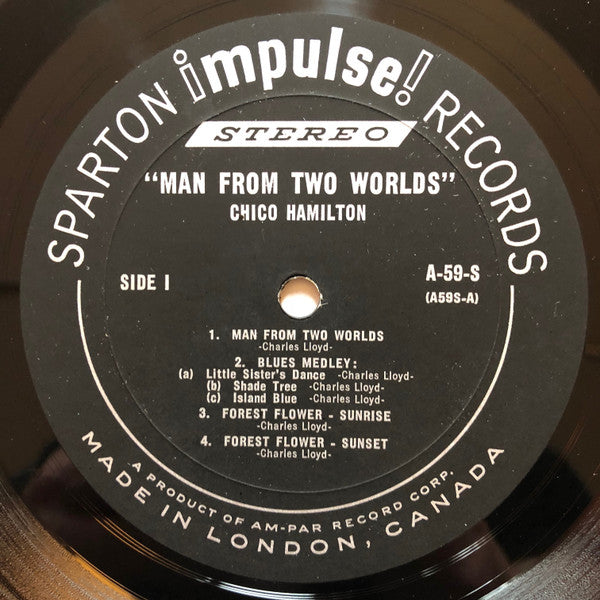 Chico Hamilton – Man From Two Worlds - 1964 Original, Rare