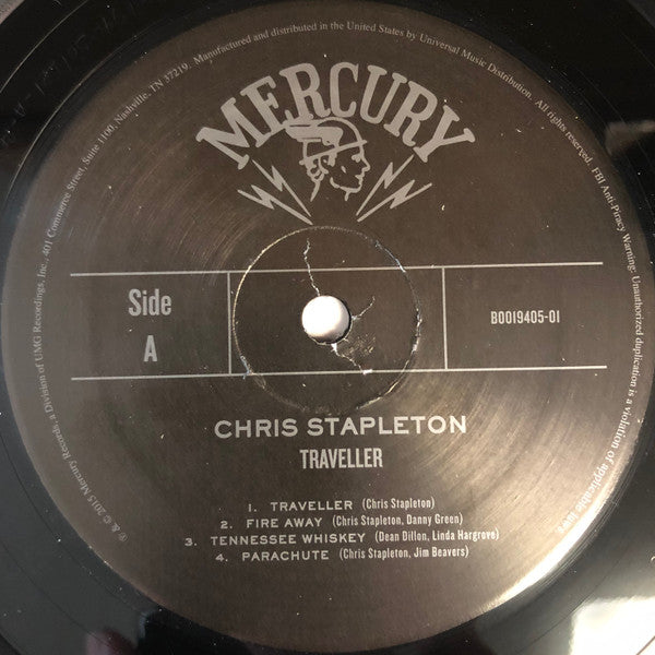 Chris Stapleton – Traveller US Pressing