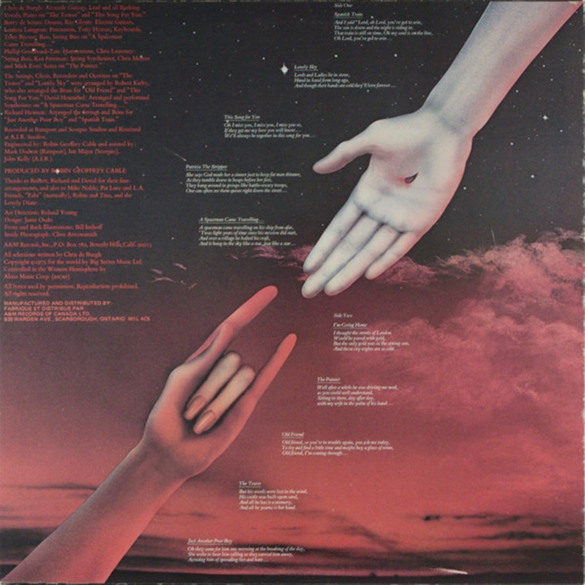 Chris de Burgh Spanish Train And Other Stories Vinyl Pursuit Inc