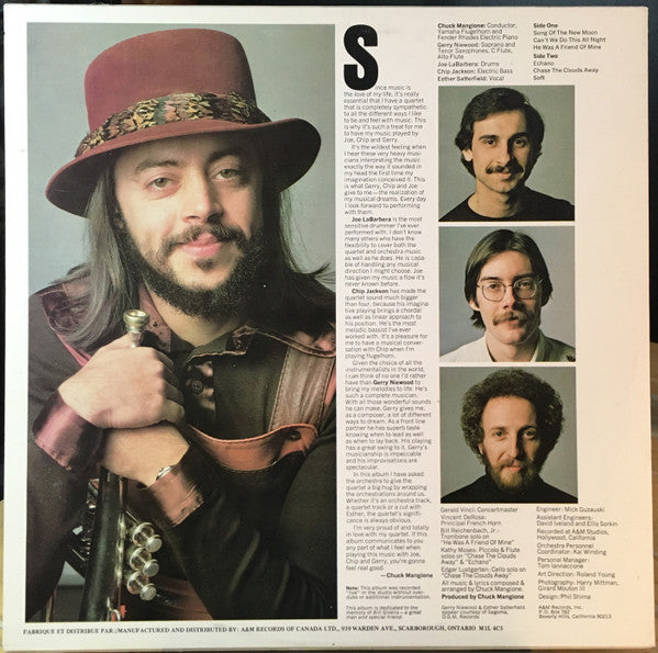 Chuck Mangione – Chase The Clouds Away - 1975 Pressing