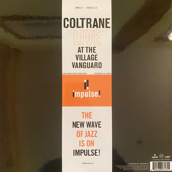 Coltrane – "Live" At The Village Vanguard