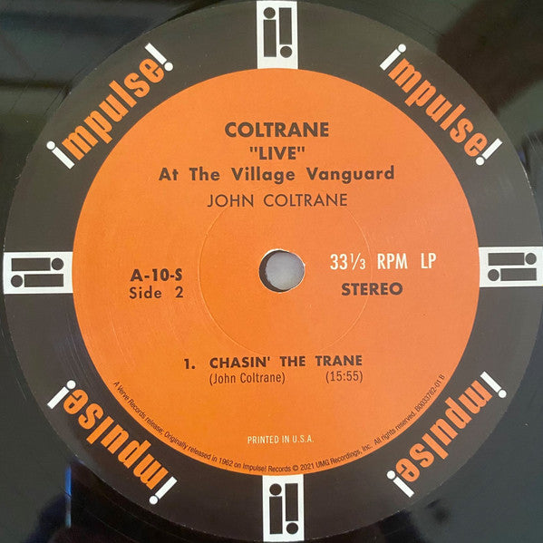 Coltrane – "Live" At The Village Vanguard