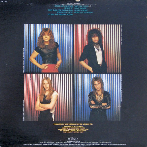 Coney Hatch – Outa Hand - 1983 in Shrinkwrap! VinylPursuit.com