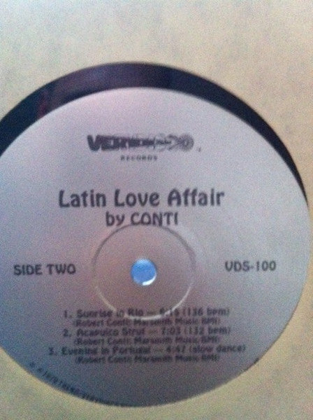 Conti – Latin Love Affair -  1979 US Pressing