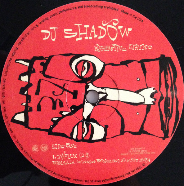 DJ Shadow – Preemptive Strike - US Limited Edition