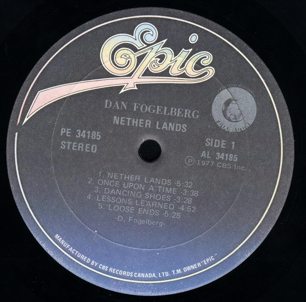 Dan Fogelberg – Nether Lands - 1977 Original Pressing