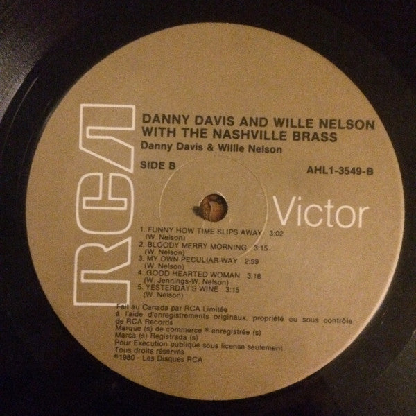 Danny Davis & Willie Nelson with the Nashville Brass