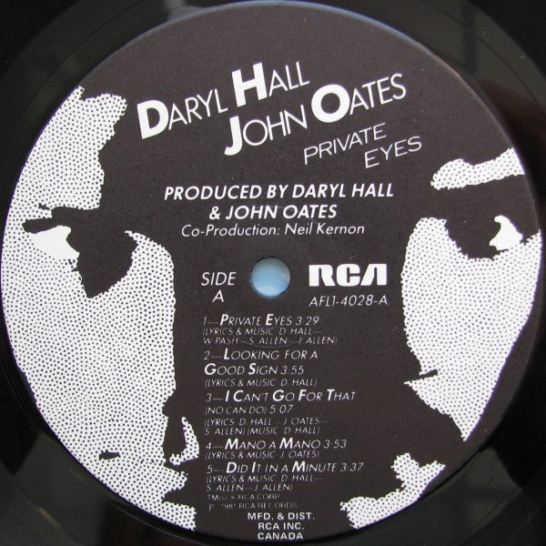 Daryl Hall John Oates – Private Eyes - 1981