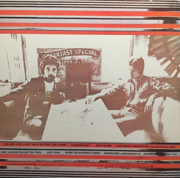 Daryl Hall / John Oates – Abandoned Luncheonette - 1973