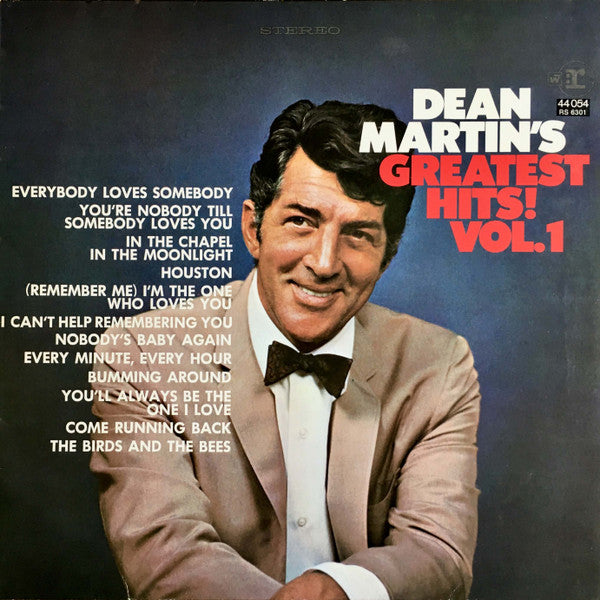 Dean Martin Dean Martin #39 s Greatest Hits Vol 1 Germany Pressing Dean Martin Dean Martin #39 s Greatest Hits Vol 1 Germany Pressing