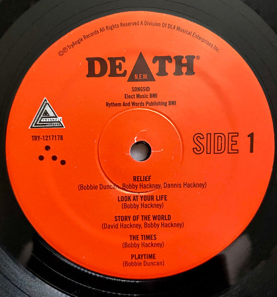 Death  – NEW - Poster included! - Vinyl Pursuit Inc