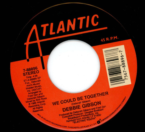 Debbie Gibson – We Could Be Together US Pressing