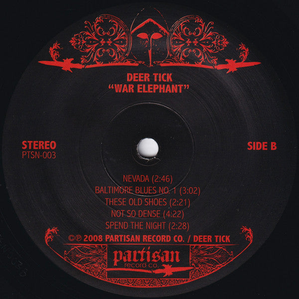 Deer Tick – War Elephant - Etched Pressing with Download - Vinyl Pursuit Inc
