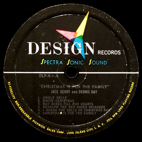 Dennis Day – Dennis Day Sings Christmas Is For The Family US Pressing