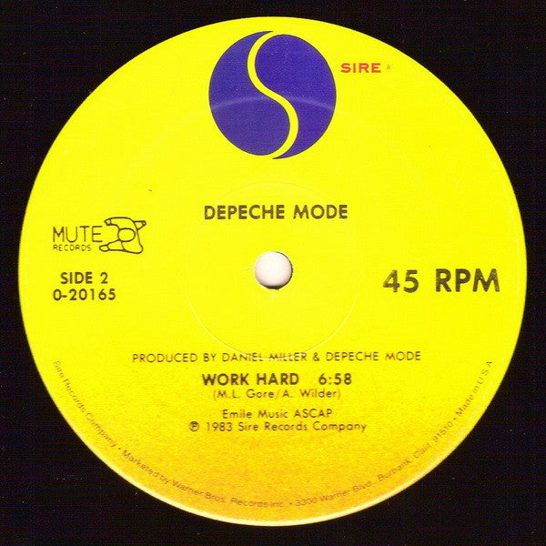 Depeche Mode – Everything Counts (In Larger Amounts) - US 1983 Original - Vinyl Pursuit Inc