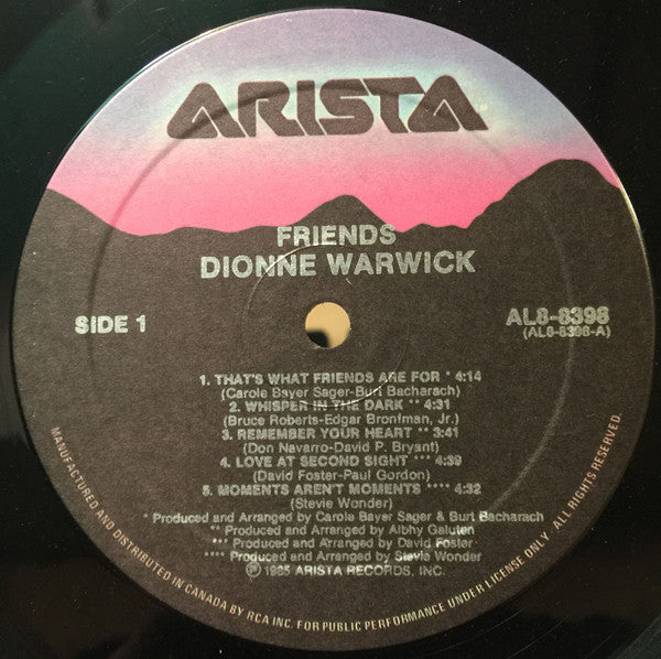 Dionne Warwick – Friends