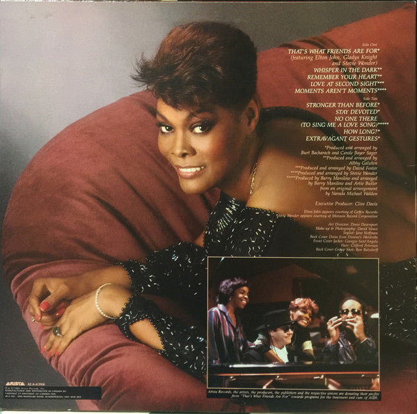 Dionne Warwick – Friends – Vinyl Pursuit Inc