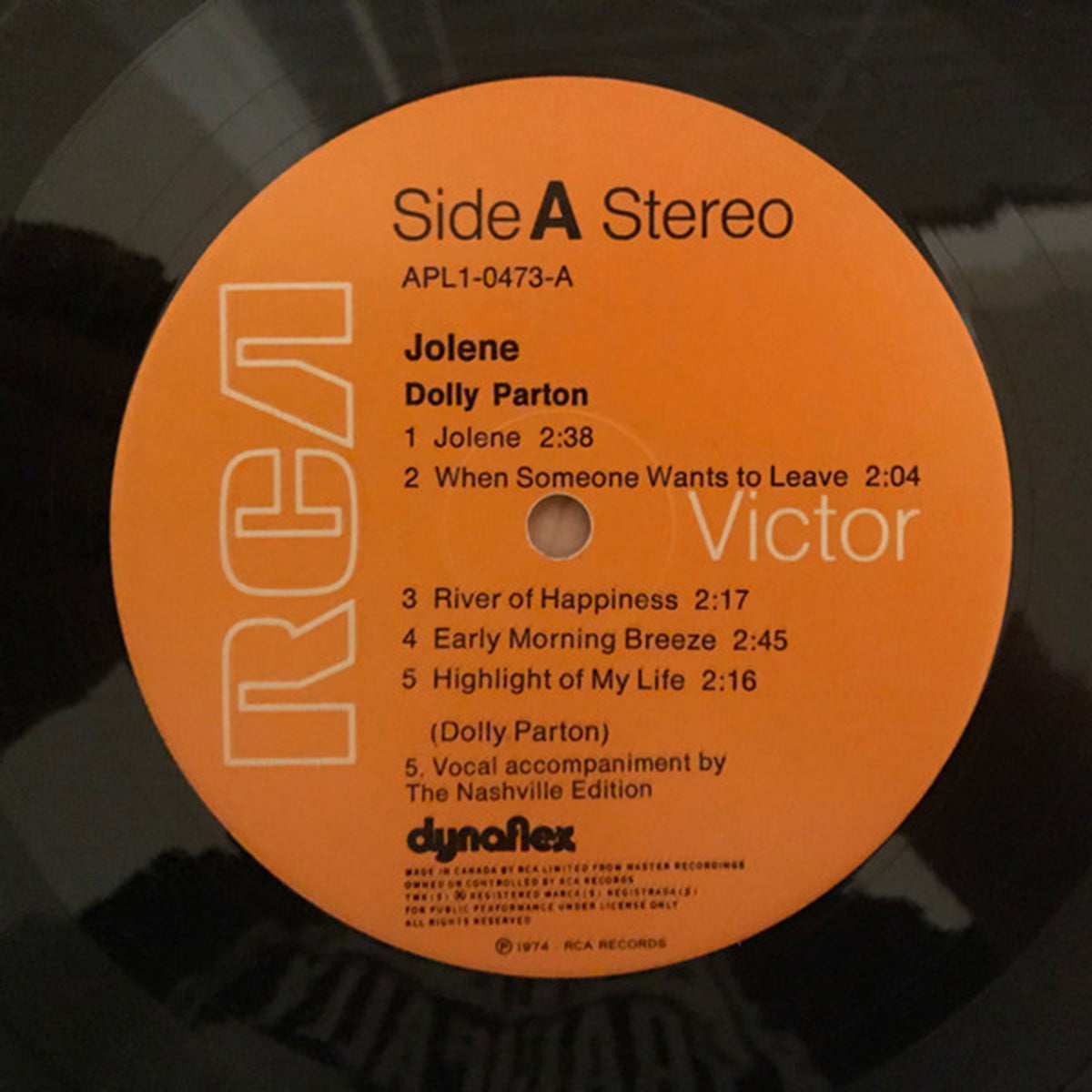 Dolly Parton – Jolene - 1974 Rare