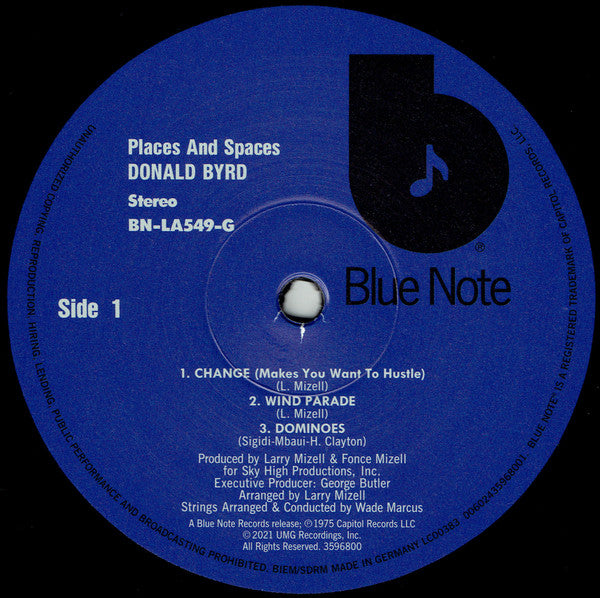 Donald Byrd – Places And Spaces - Blue note pressing