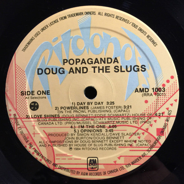 Doug And The Slugs – Popaganda VinylPursuit.com