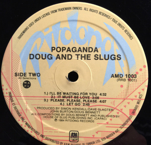 Doug And The Slugs – Popaganda VinylPursuit.com