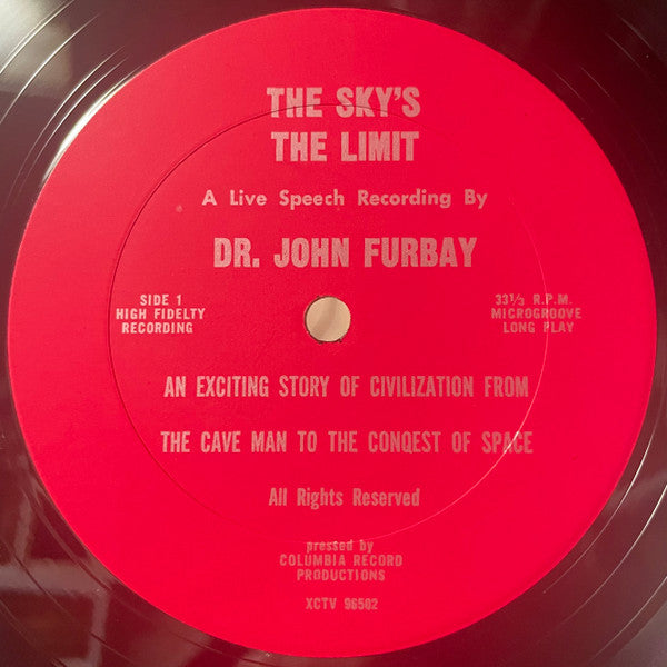 Dr John Furbay – The Sky's The Limit... 1964 US Pressing Vinyl Pursuit Inc