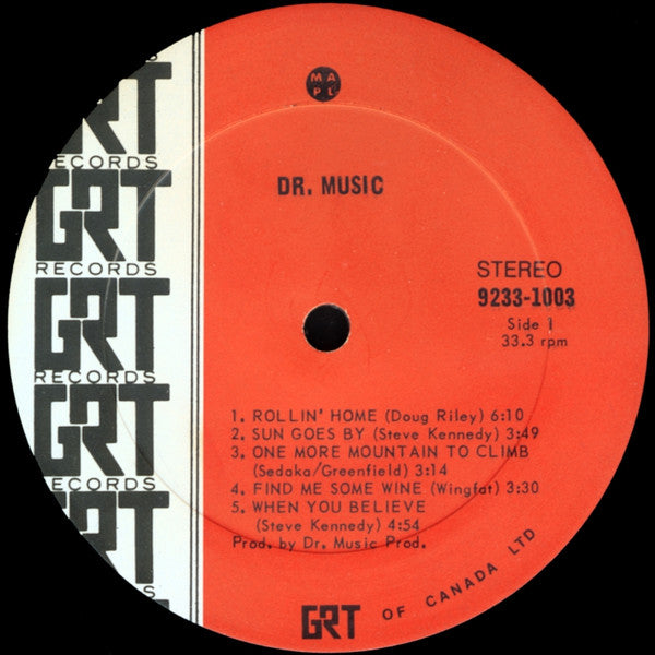 Dr. Music – Dr. Music - 1972 Original