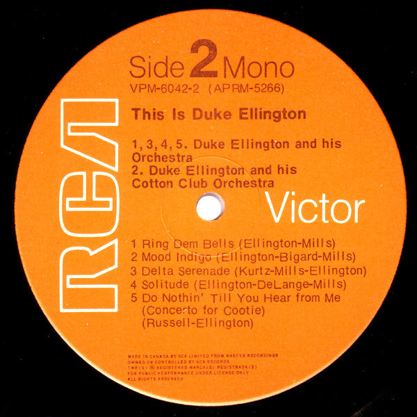 Duke Ellington – This Is Duke Ellington - 1971 Original