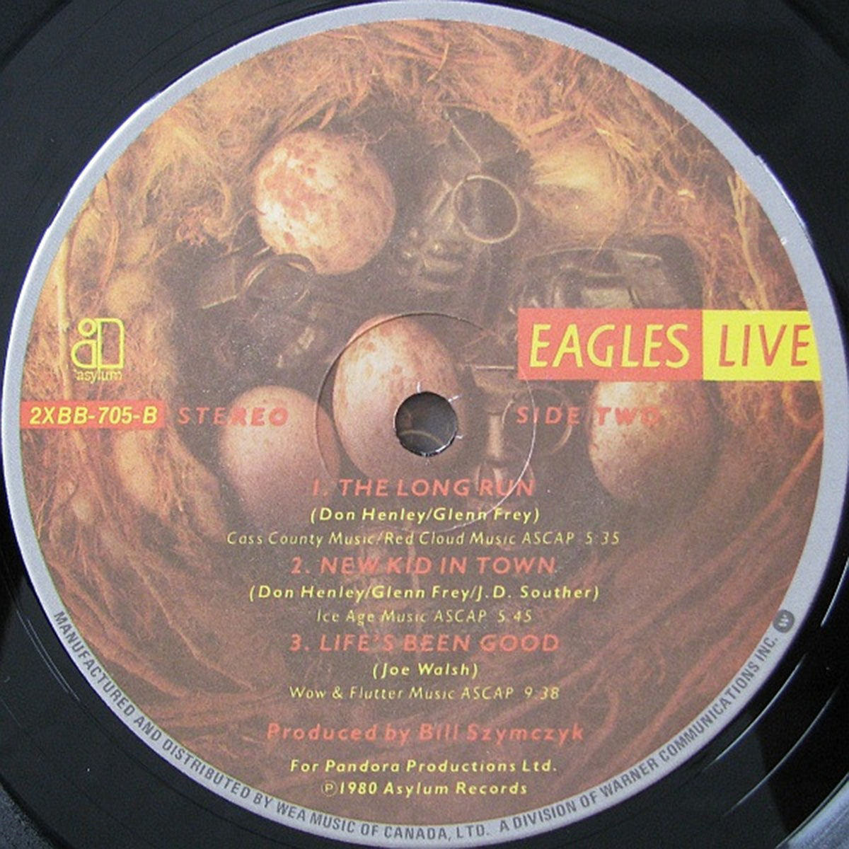 Eagles – Eagles Live - 1980 Original