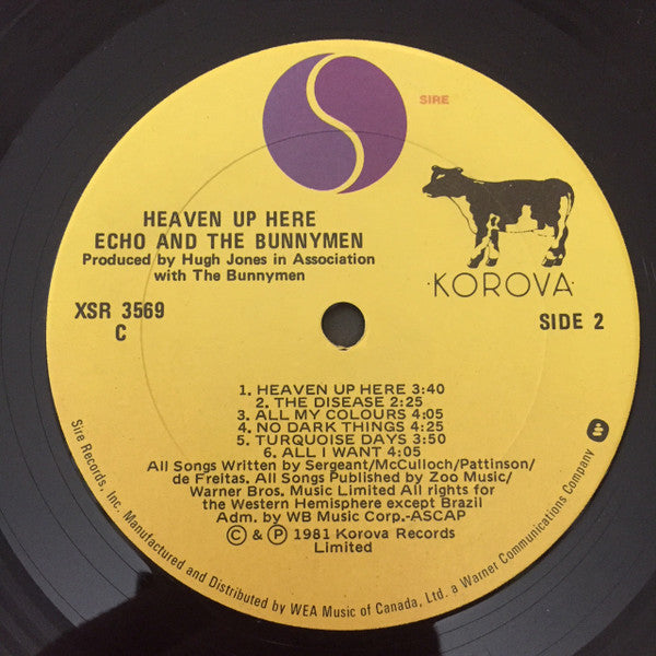 Echo And The Bunnymen – Heaven Up Her VinylPursuit.com