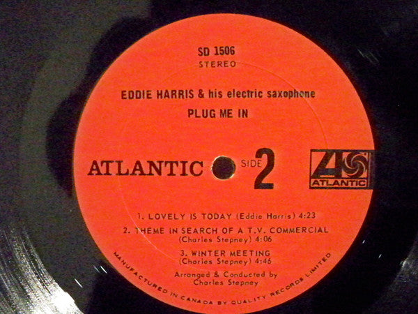 Eddie Harris – Plug Me In - 1968 Original